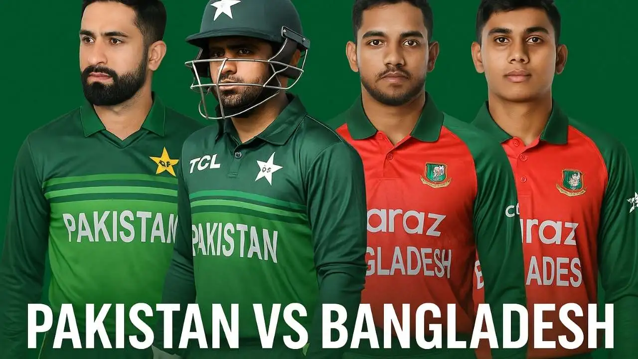 AI image show Pakistan vs Bangladesh T20