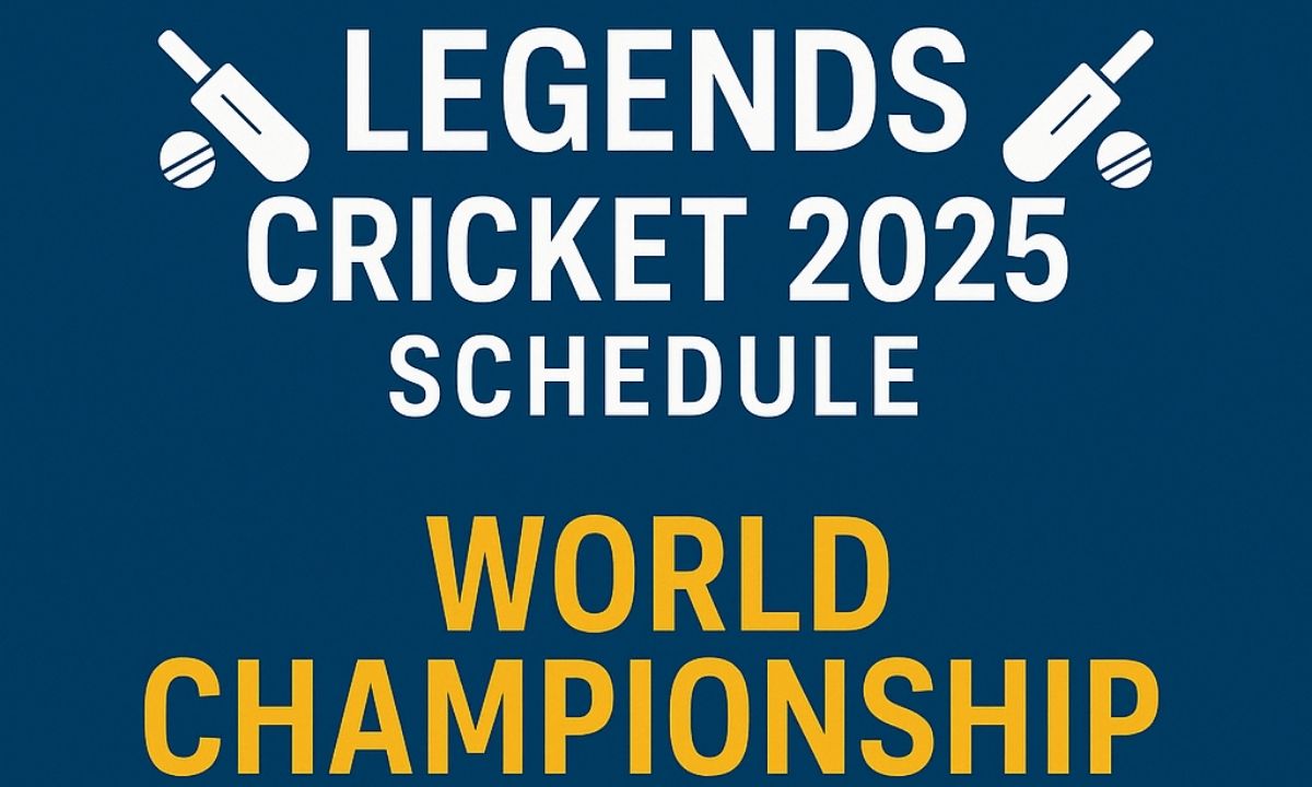 Legends Cricket 2025 Schedule