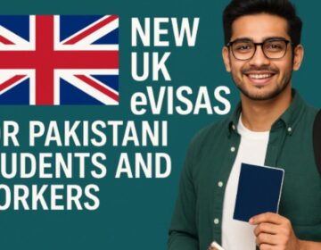 news evisa for Pakistani students and workers
