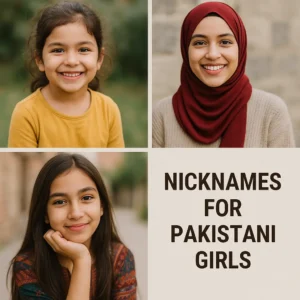 nicknames for Pakistani girls