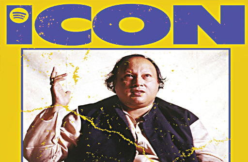 Spotify announces Nusrat Fateh Ali Khan as the first artist for ICON Pakistan