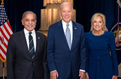 PM Shahbaz Sharif Joins Biden at UN Assembly Reception