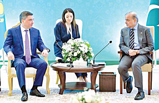 PM Shehbaz meets with Prime Minister of Kazakhstan