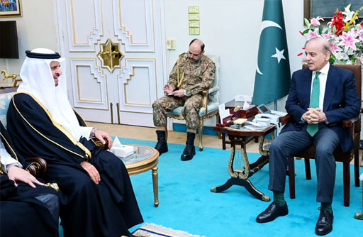 Call on the Prime Minister by Deputy Interior Minister of Saudi Arabia