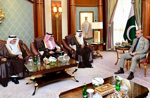 PM Shehbaz meets Saudi Minister to discuss economic ties.