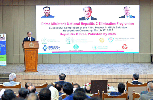 PM Shehbaz vows to eradicate Hepatitis-C from Pakistan