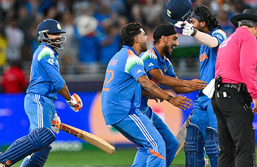 India clinches third ICC Champions Trophy Title