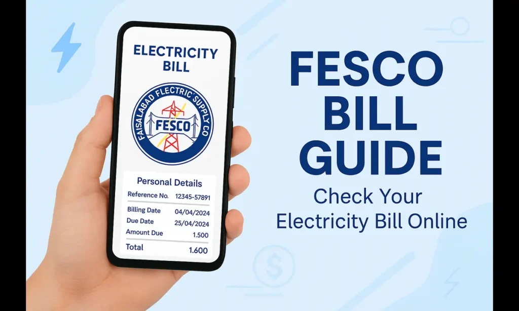 fesco online bill