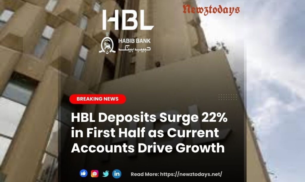 HBL Deposits Surge 22% in First Half